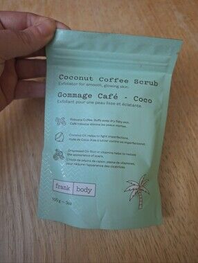 Frank Body Coconut Coffee Scrub New 100g 3oz